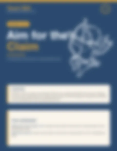 Blurred preview of inside pages from Aim for the Claim. Select to enlarge.