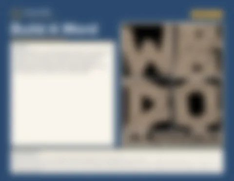 Blurred preview of inside pages from Build A Word. Select to enlarge.