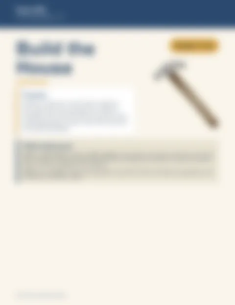 Blurred preview of inside pages from Build the House. Select to enlarge.