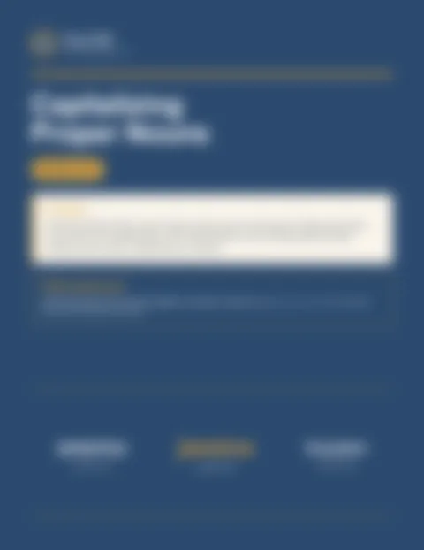 Blurred preview of inside pages from Capitalizing Proper Nouns. Select to enlarge.