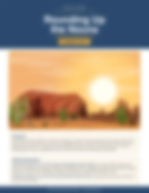 Blurred preview of inside pages from Rounding Up the Nouns. Select to enlarge.