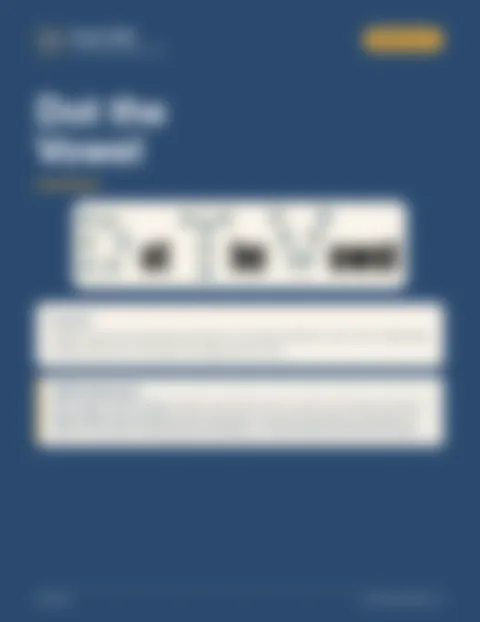 Blurred preview of inside pages from Dot the Vowel. Select to enlarge.