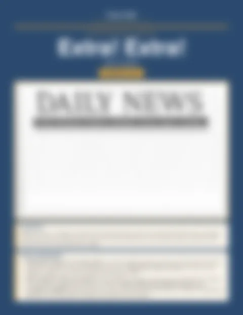 Blurred preview of inside pages from Extra! Extra!. Select to enlarge.